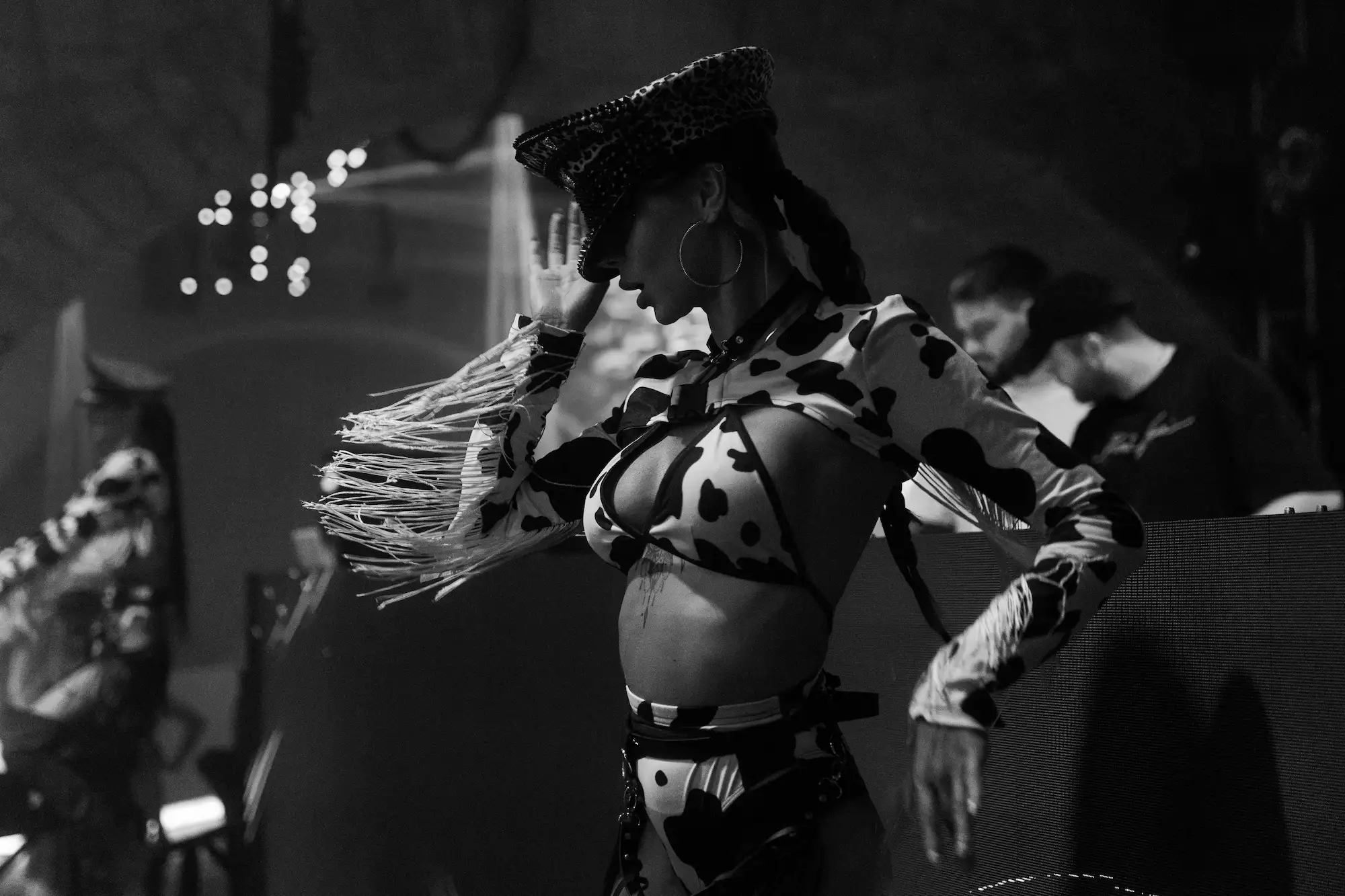 dancer with body paint