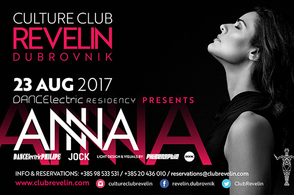 ANNA, Culture Club Revelin, August 23rd, 2017