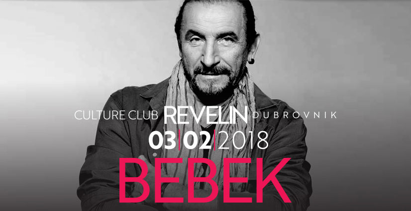 Željko Bebek u klubu Revelin, Dubrovnik 03.veljace 2018.