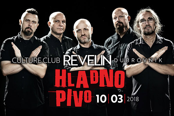 Hladno Pivo u Dubrovniku, 10.03.2018, klub Revelin