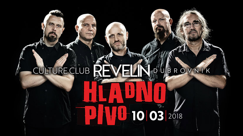 Hladno Pivo dolazi u Revelin 10. ozujka, 2018. Dubrovnik!