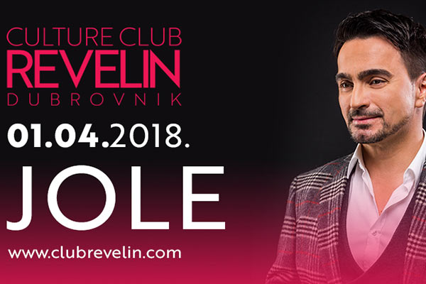 Koncert Jole u klubu Revelin, Dubrovnik, 01. travnja, 2018.
