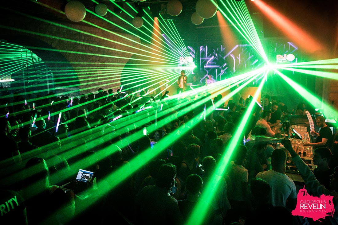Lightshow and lasers, Grand Opening Season 2018