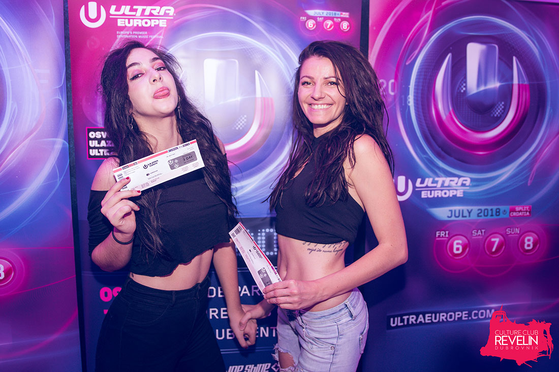 Ultra Europe 2018 lucky ticket winners!, Nightclub Revelin, Countdown to Ultra Europe, June 16th, 2018.