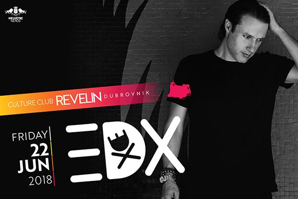 Swiss producer EDX in Revelin, June 22nd, 2018.
