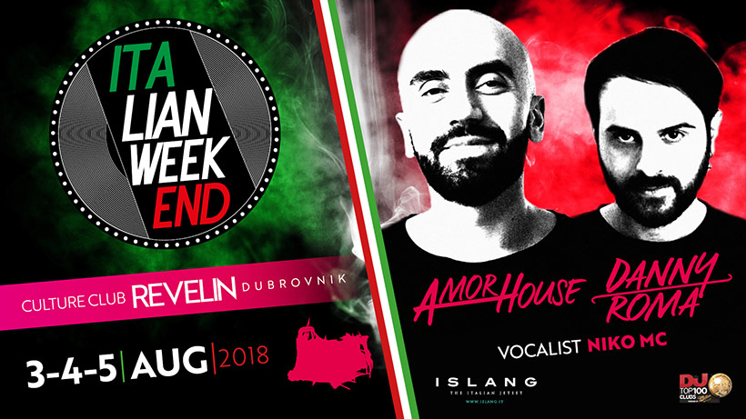 Italian Weekend from 3rd till 5th of August in Revelin Dubrovnik