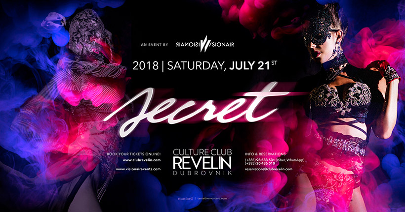 The Secret, masquerade show in Revelin, July 21, 2018.