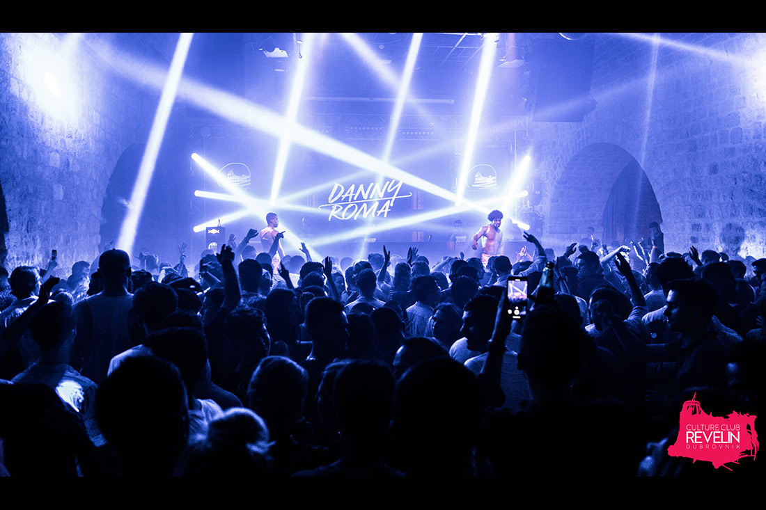 lightshow for Danny Roma in Revelin nightclub
