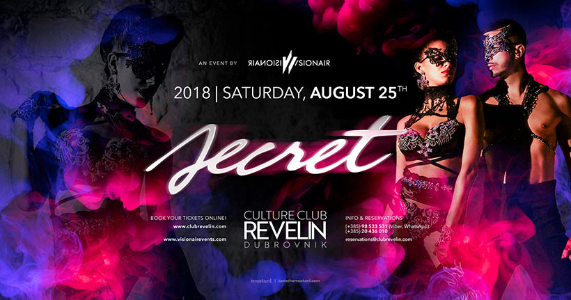 Secret show in Revelin, August 25th 2018!