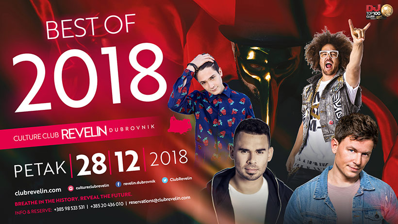 The Best of 2018. petak 28.12.2018 u Revelinu
