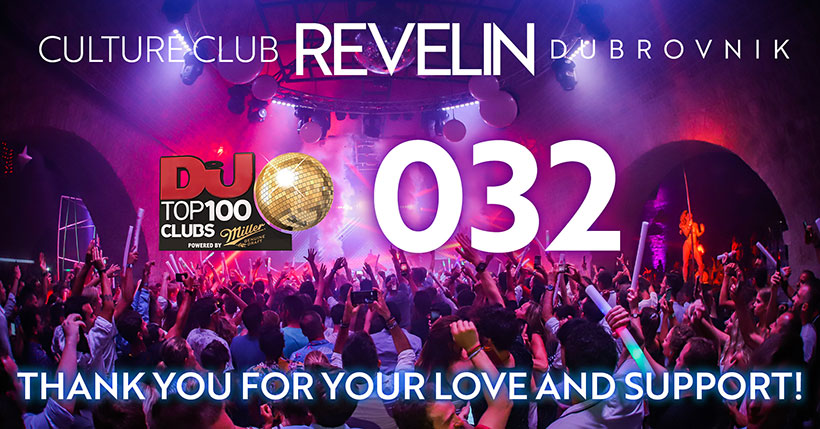 32. on the DJ MAG Top 100 Clubs