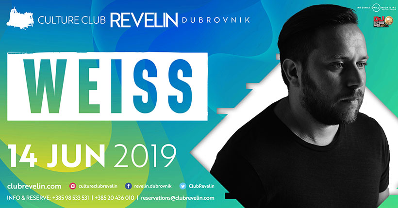 DJ WEISS, June 14th, 2019. Culture Club Revelin