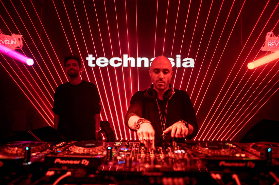 Technasia performing at Revelin stage